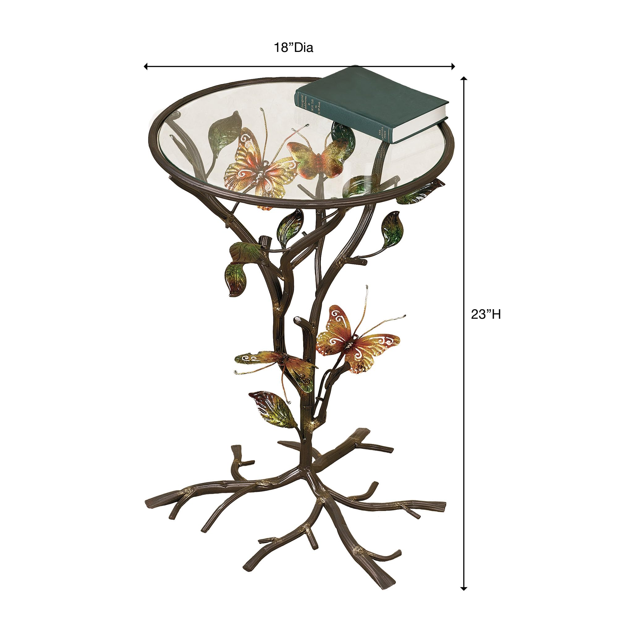 Amazon.com: Touch of Class Flight of The Butterfly Round Accent